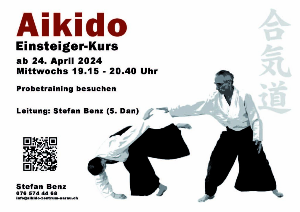Aikido Einführungs Kurs ab dem 24. 4. 2024